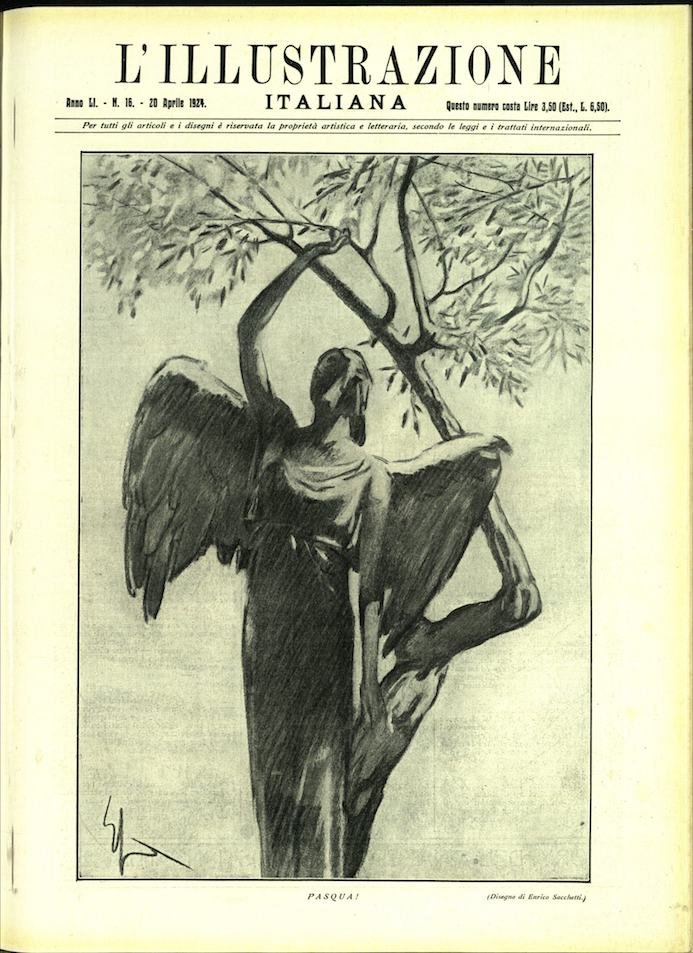 L'ILLUSTRAZIONE ITALIANA. 20 Aprile 1924. Anno LI - N. 16. | Immagine principale