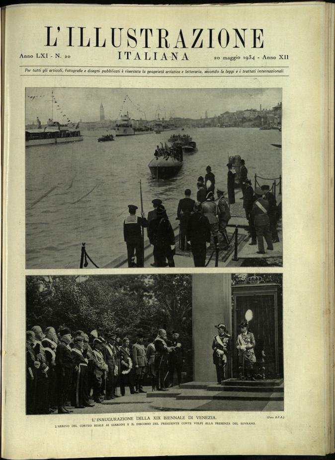 L'ILLUSTRAZIONE ITALIANA. 20 Maggio 1934. Anno 61 - N. 20. | Immagine principale