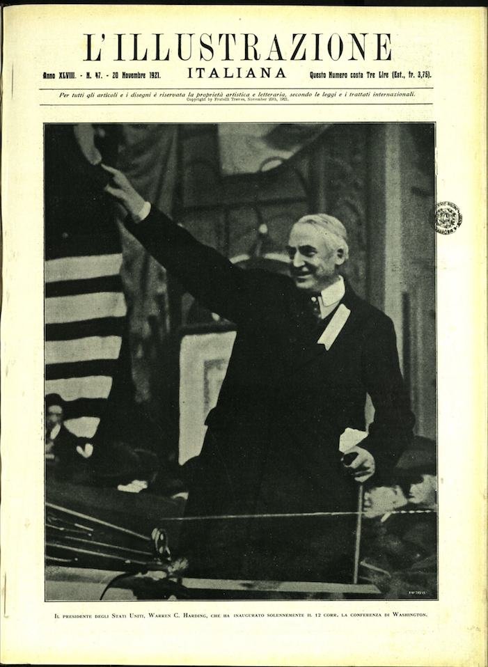 L'ILLUSTRAZIONE ITALIANA. 20 Novembre 1921. Anno XLVIII - N. 47. | Immagine principale