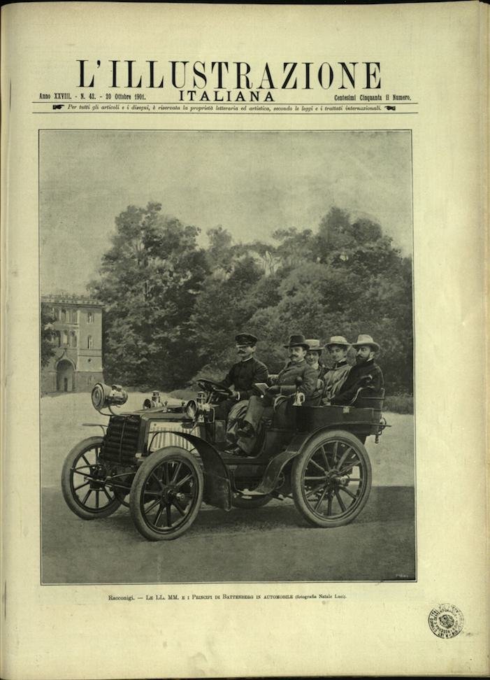 L'ILLUSTRAZIONE ITALIANA. 20 Ottobre 1901. Anno XXVIII - N. 42.