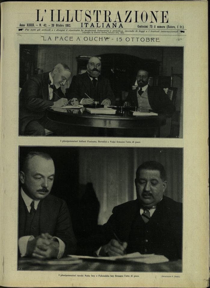 L'ILLUSTRAZIONE ITALIANA. 20 Ottobre 1912. Anno XXXIX - N. 42.