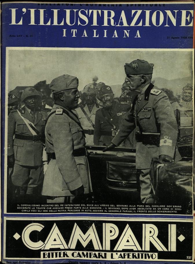 L'ILLUSTRAZIONE ITALIANA. 21 Agosto 1938. Anno 65 - N. 34.