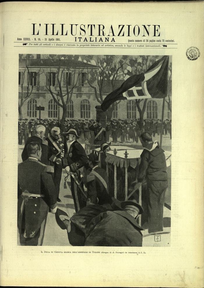 L'ILLUSTRAZIONE ITALIANA. 21 Aprile 1901. Anno XXVIII - N. 16.