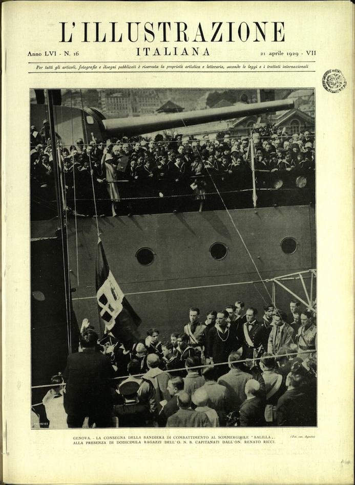L'ILLUSTRAZIONE ITALIANA. 21 Aprile 1929. Anno 56 - N. 16.