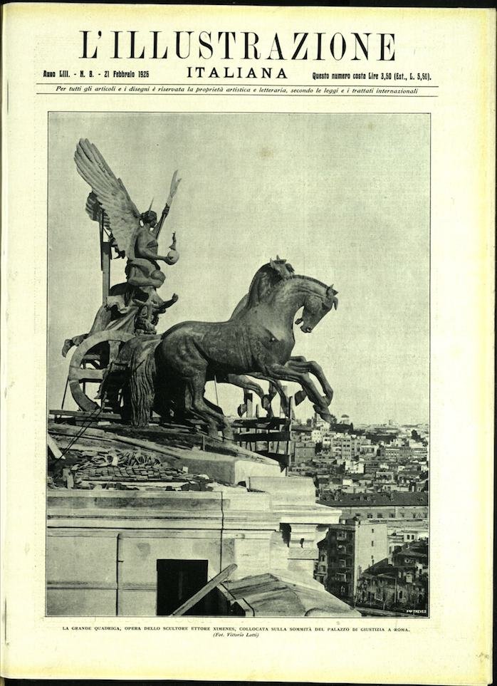 L'ILLUSTRAZIONE ITALIANA. 21 Febbraio 1926. Anno 53 - N. 8. | Immagine principale