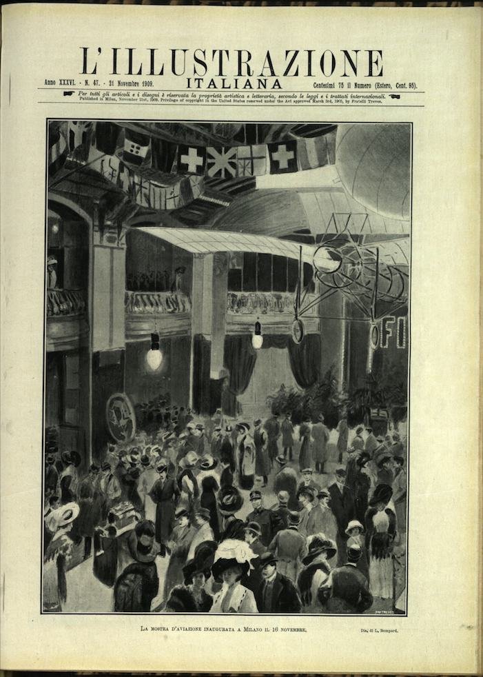 L'ILLUSTRAZIONE ITALIANA. 21 Novembre 1909. Anno XXXVI - N. 47. | Immagine principale