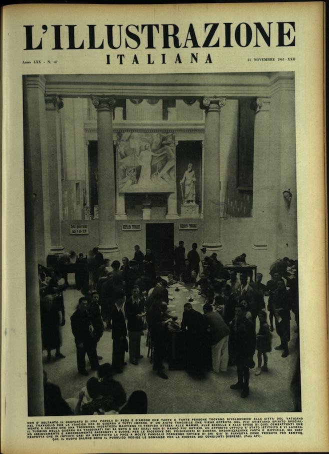 L'ILLUSTRAZIONE ITALIANA. 21 Novembre 1943. Anno 70 - N. 47. | Immagine principale