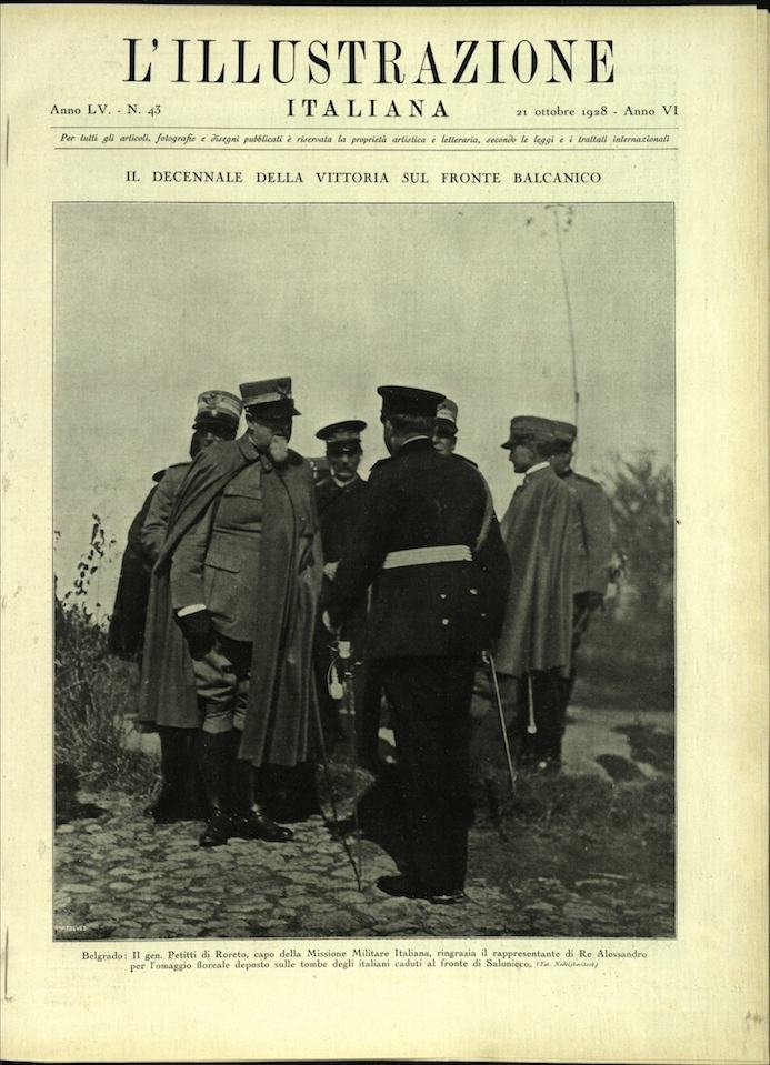 L'ILLUSTRAZIONE ITALIANA. 21 Ottobre 1928. Anno 55 - N. 43. | Immagine principale