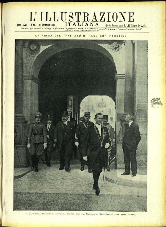 L'ILLUSTRAZIONE ITALIANA. 21 Settembre 1919. Anno XLVI - N. 38. | Immagine principale