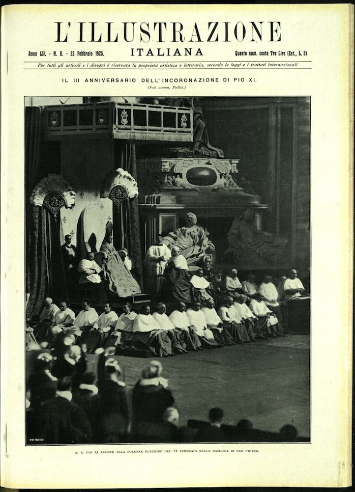 L'ILLUSTRAZIONE ITALIANA. 22 Febbraio 1925 Anno LII - N. 8. | Immagine principale