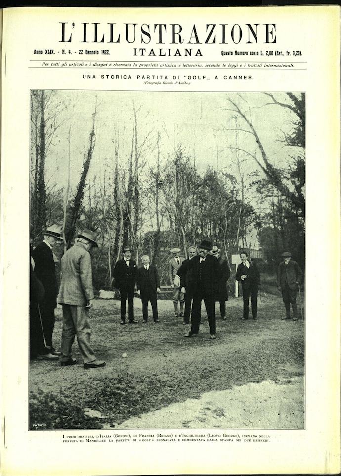 L'ILLUSTRAZIONE ITALIANA. 22 Gennaio 1922. Anno XLIX - N. 4. | Immagine principale