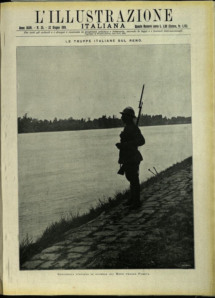 L'ILLUSTRAZIONE ITALIANA. 22 Giugno 1919. Anno XLVI - N. 25. | Immagine principale