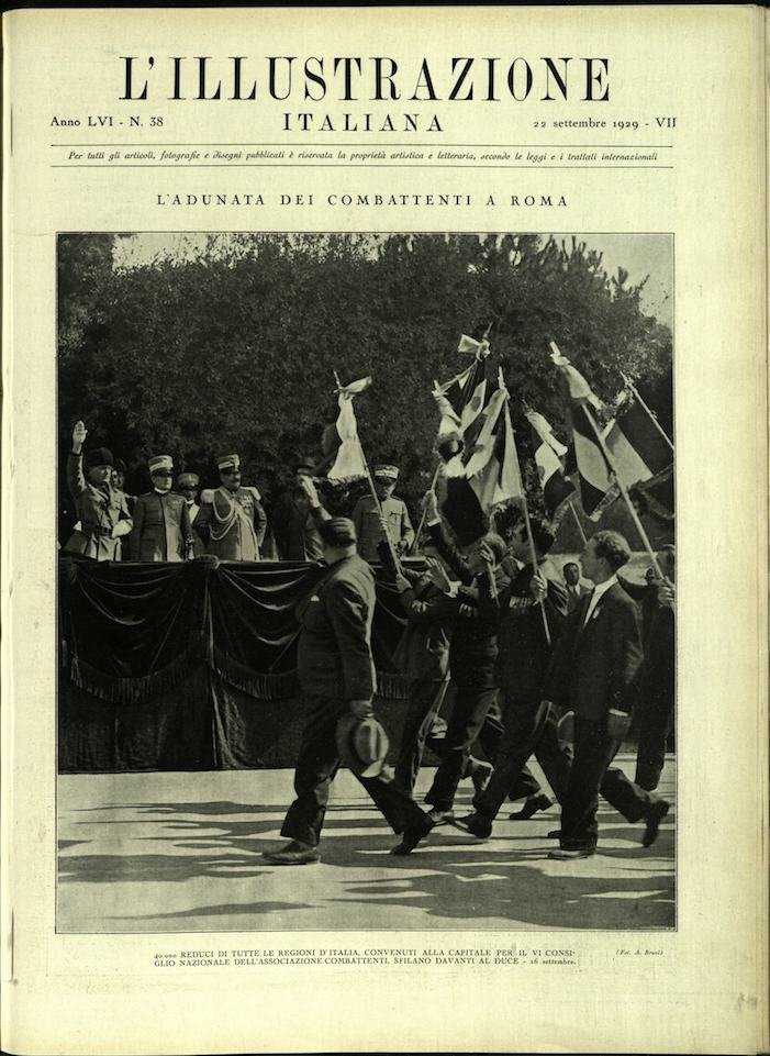 L'ILLUSTRAZIONE ITALIANA. 22 Settembre 1929. Anno 56 - N. 38. | Immagine principale