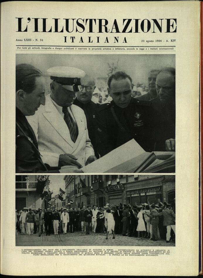 L'ILLUSTRAZIONE ITALIANA. 23 Agosto 1936. Anno 63 - N. 34. | Immagine principale