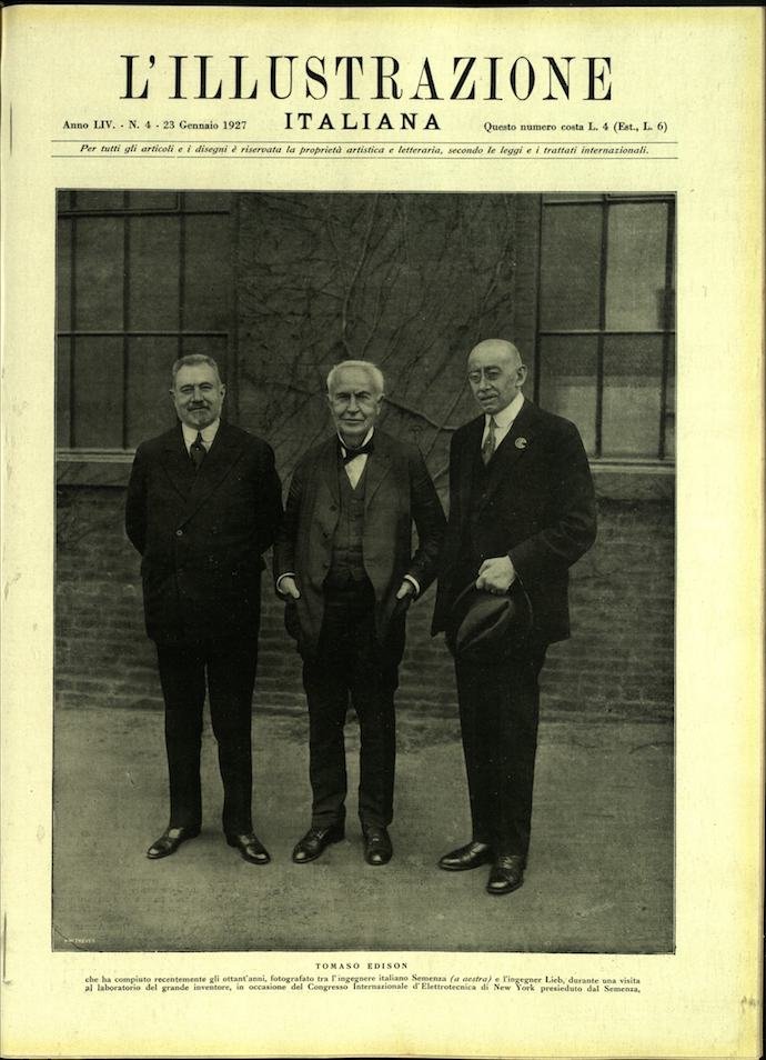 L'ILLUSTRAZIONE ITALIANA. 23 Gennaio 1927. Anno 54 - N. 4. | Immagine principale