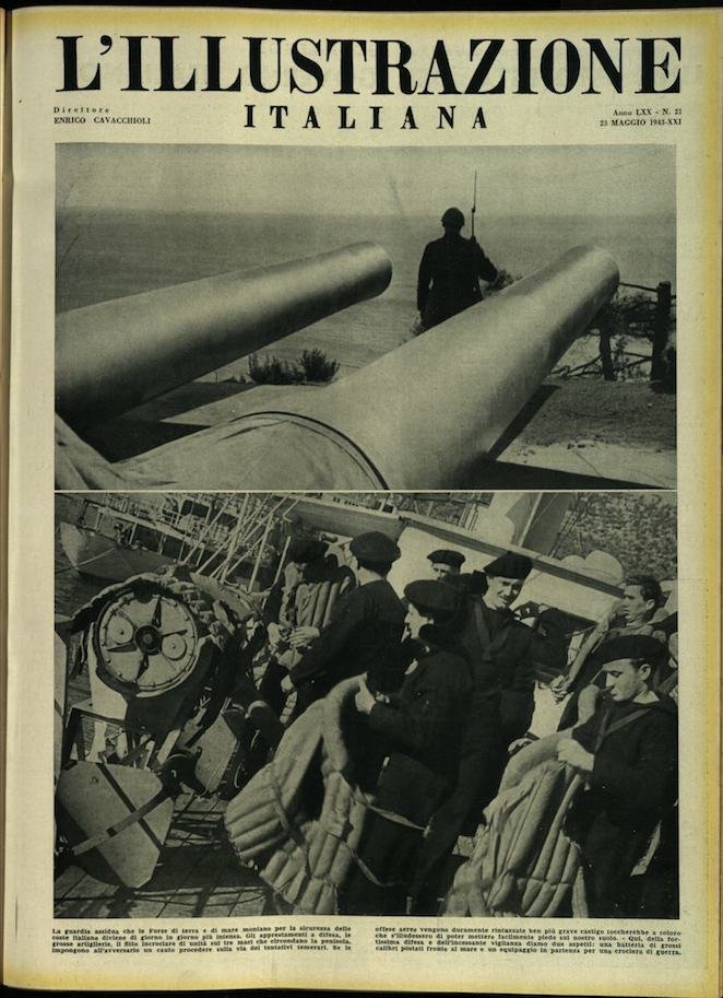 L'ILLUSTRAZIONE ITALIANA. 23 Maggio 1943. Anno 70 - N. 21. | Immagine principale