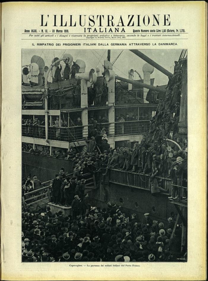 L'ILLUSTRAZIONE ITALIANA. 23 Marzo 1919. Anno XLVI - N. 12. | Immagine principale