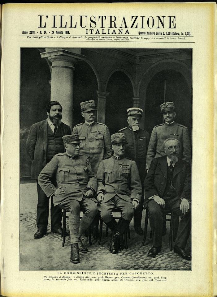 L'ILLUSTRAZIONE ITALIANA. 24 Agosto 1919. Anno XLVI - N. 34. | Immagine principale