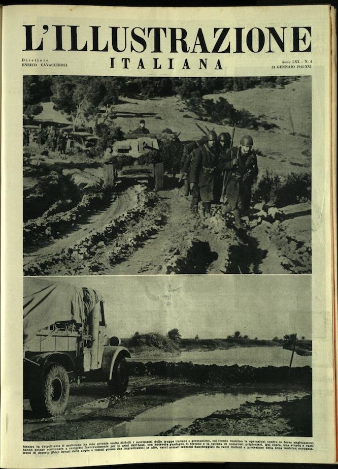 L'ILLUSTRAZIONE ITALIANA. 24 Gennaio 1943. Anno 70 - N. 4. | Immagine principale