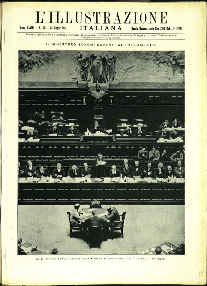 L'ILLUSTRAZIONE ITALIANA. 24 Luglio 1921. Anno XLVIII - N. 30. | Immagine principale