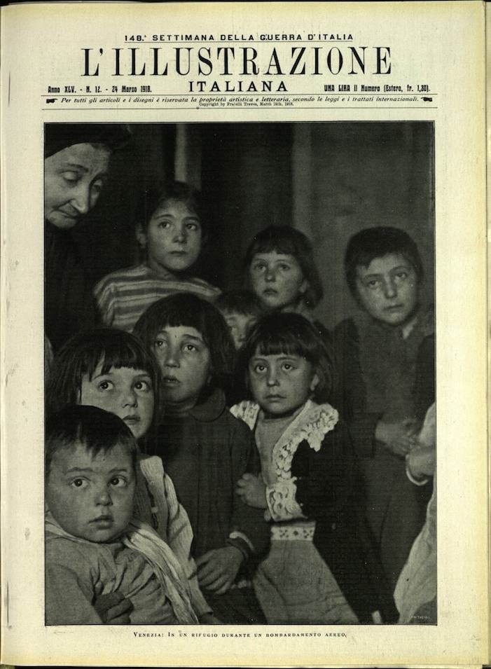 L'ILLUSTRAZIONE ITALIANA. 24 Marzo 1918. Anno XLV - N. 12. | Immagine principale
