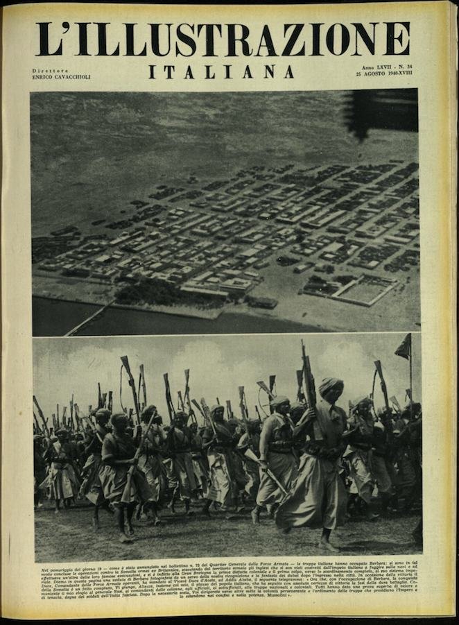 L'ILLUSTRAZIONE ITALIANA 25 Agosto 1940 Anno 67 - N. 34 | Immagine principale