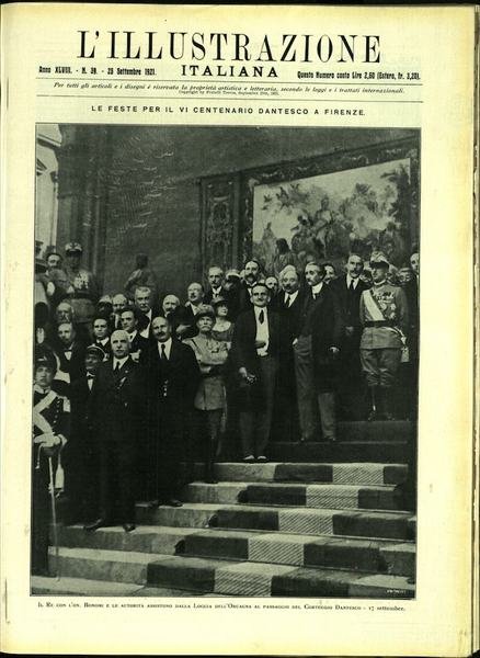 L'ILLUSTRAZIONE ITALIANA. 25 Settembre 1921. Anno XLVIII - N. 39.