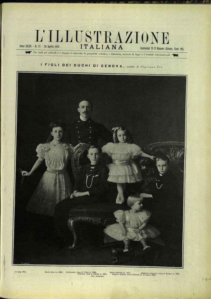 L'ILLUSTRAZIONE ITALIANA. 26 Aprile 1908. Anno XXXV - N. 17.