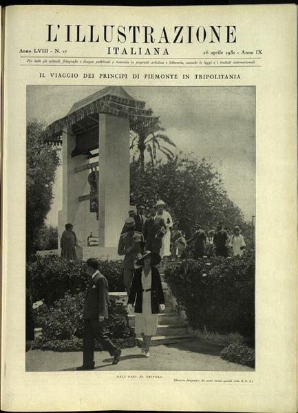 L'ILLUSTRAZIONE ITALIANA. 26 Aprile 1931. Anno 58 - N. 17.