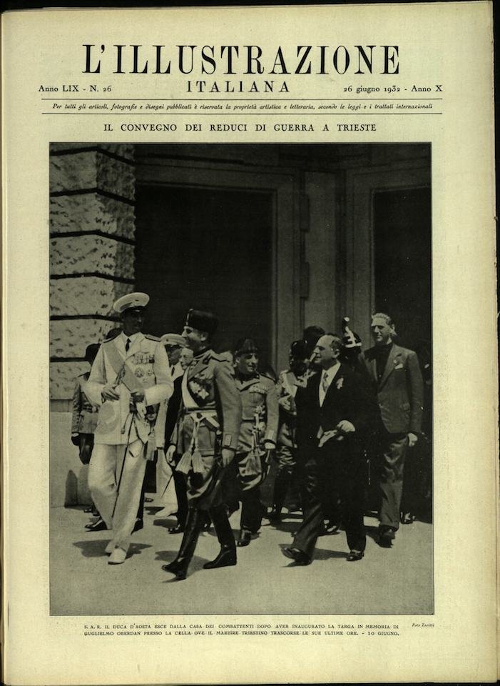 L'ILLUSTRAZIONE ITALIANA. 26 Giugno 1932. Anno 59 - N. 26. | Immagine principale