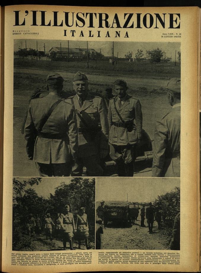 L'ILLUSTRAZIONE ITALIANA. 26 Luglio 1942. Anno 69 - N. 30.