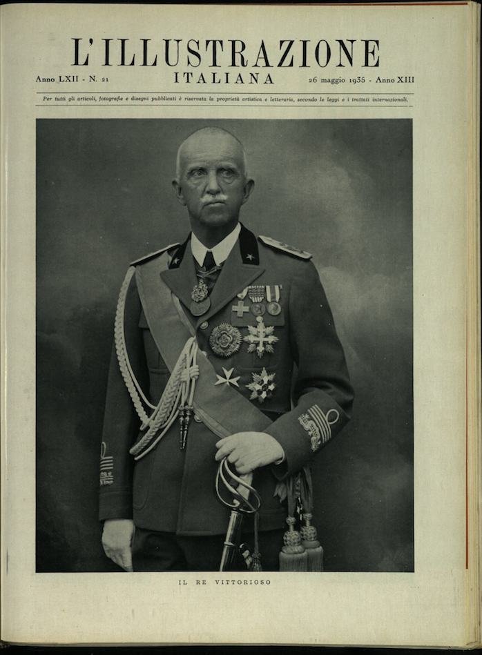 L'ILLUSTRAZIONE ITALIANA. 26 Maggio 1935. Anno 62 - N. 21. | Immagine principale