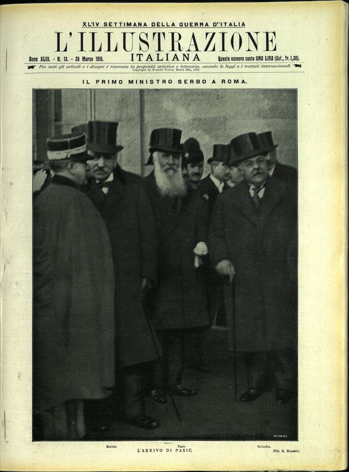 L'ILLUSTRAZIONE ITALIANA. 26 Marzo 1916. Anno XLIII - N. 13.