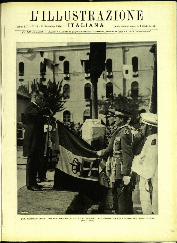 L'ILLUSTRAZIONE ITALIANA. 26 Settembre 1926. Anno 53 - N. 39. | Immagine principale