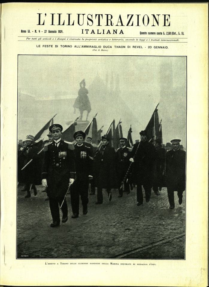 L'ILLUSTRAZIONE ITALIANA. 27 Gennaio 1924. Anno LI - N. 4. | Immagine principale