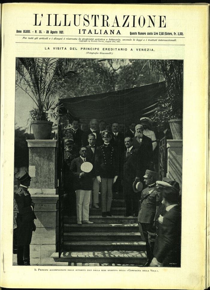 L'ILLUSTRAZIONE ITALIANA. 28 Agosto 1921. Anno XLVIII - N. 35. | Immagine principale