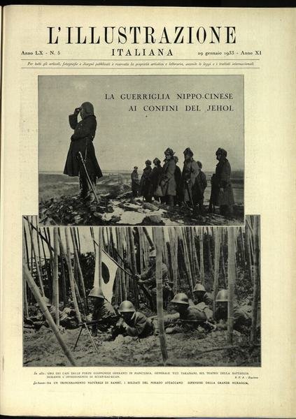 L'ILLUSTRAZIONE ITALIANA. 29 Gennaio 1933. Anno 60 - N. 5.