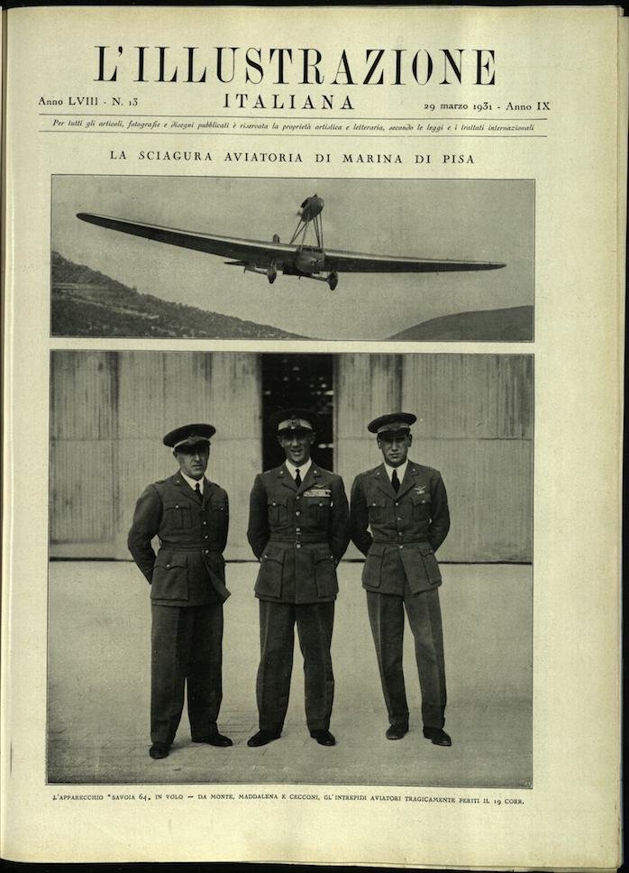 L'ILLUSTRAZIONE ITALIANA. 29 Marzo 1931. Anno 58 - N. 13.