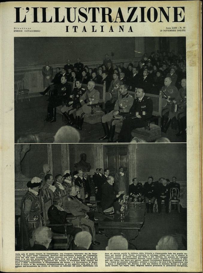 L'ILLUSTRAZIONE ITALIANA. 29 Novembre 1942. Anno 69 - N. 48. | Immagine principale