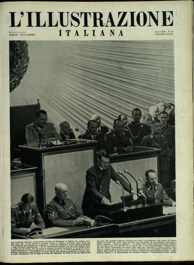 L'ILLUSTRAZIONE ITALIANA. 3 Maggio 1942. Anno 69 - N. 18. | Immagine principale