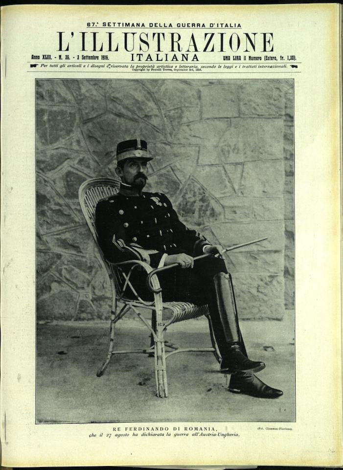 L'ILLUSTRAZIONE ITALIANA. 3 Settembre 1916. Anno XLIII - N. 36. | Immagine principale