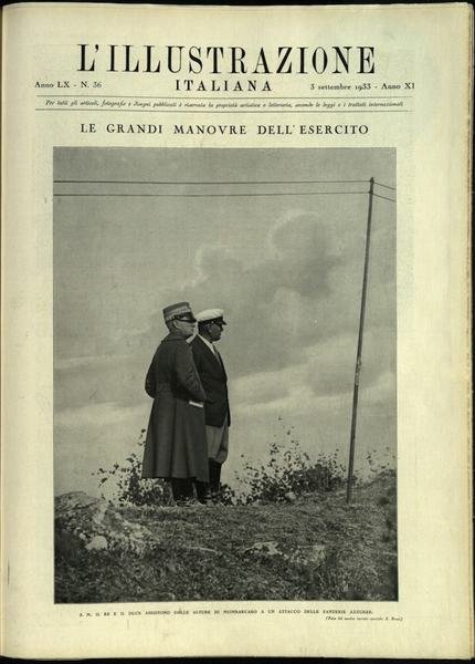L'ILLUSTRAZIONE ITALIANA. 3 Settembre 1933. Anno 60 - N. 36.