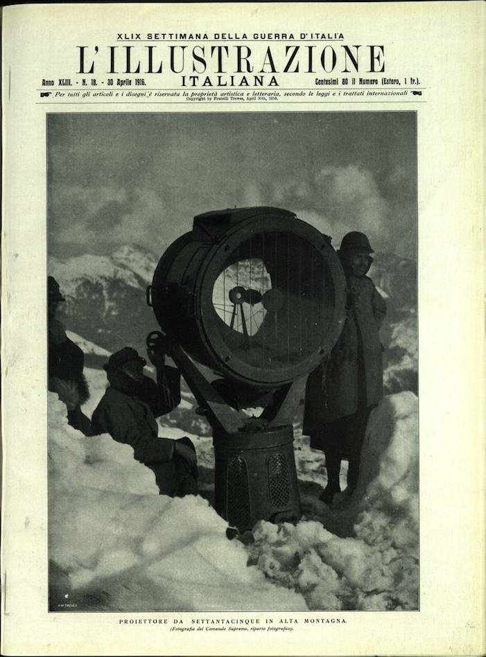 L'ILLUSTRAZIONE ITALIANA. 30 Aprile 1916. Anno XLIII - N. 18.