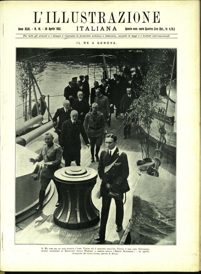 L'ILLUSTRAZIONE ITALIANA. 30 Aprile 1922. Anno XLIX - N. 18. | Immagine principale