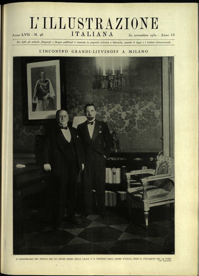 L'ILLUSTRAZIONE ITALIANA. 30 Novembre 1930. Anno 57 - N. 48.