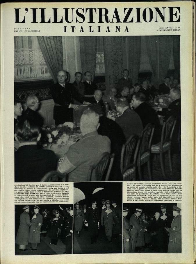 L'ILLUSTRAZIONE ITALIANA. 30 Novembre 1941. Anno 68 - N. 48. | Immagine principale