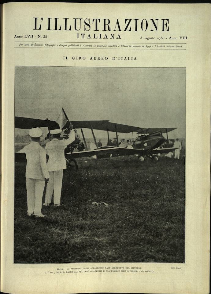 L'ILLUSTRAZIONE ITALIANA. 31 Agosto 1930. Anno 57 - N. 35.