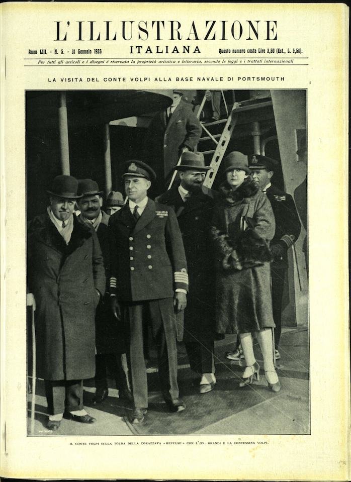 L'ILLUSTRAZIONE ITALIANA. 31 Gennaio 1926. Anno 53 - N. 5. | Immagine principale