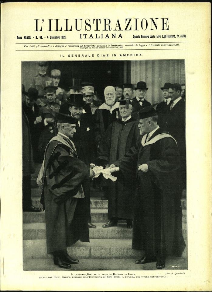 L'ILLUSTRAZIONE ITALIANA. 4 Dicembre 1921. Anno XLVIII - N. 49. | Immagine principale