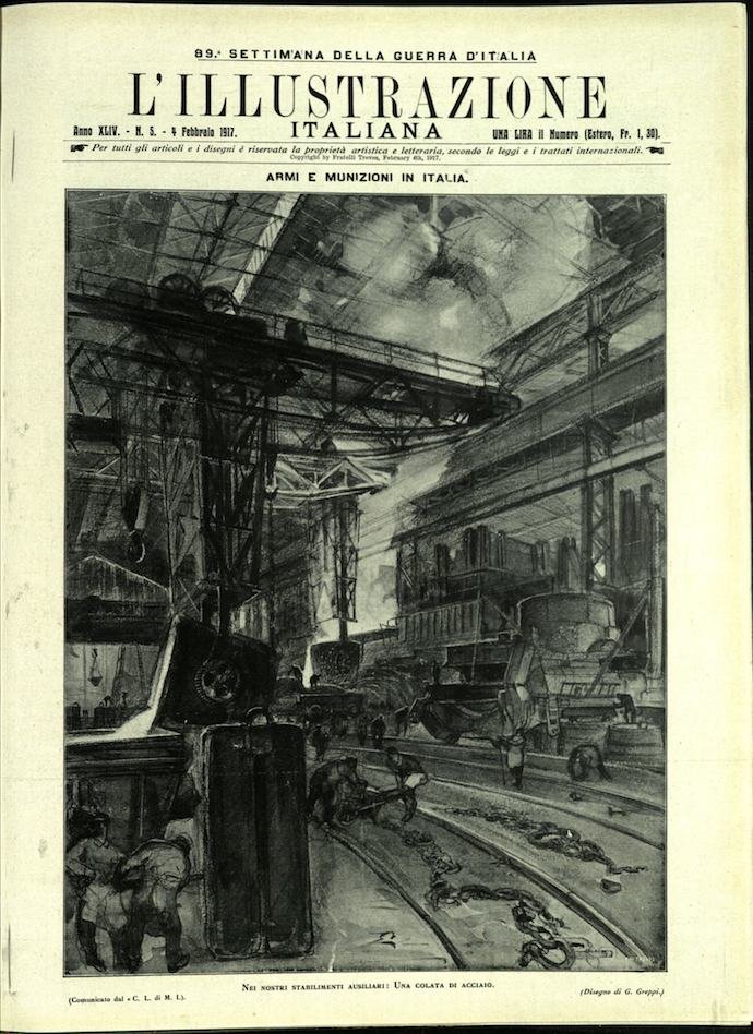 L'ILLUSTRAZIONE ITALIANA. 4 Febbraio 1917. Anno XLIV - N. 5. | Immagine principale